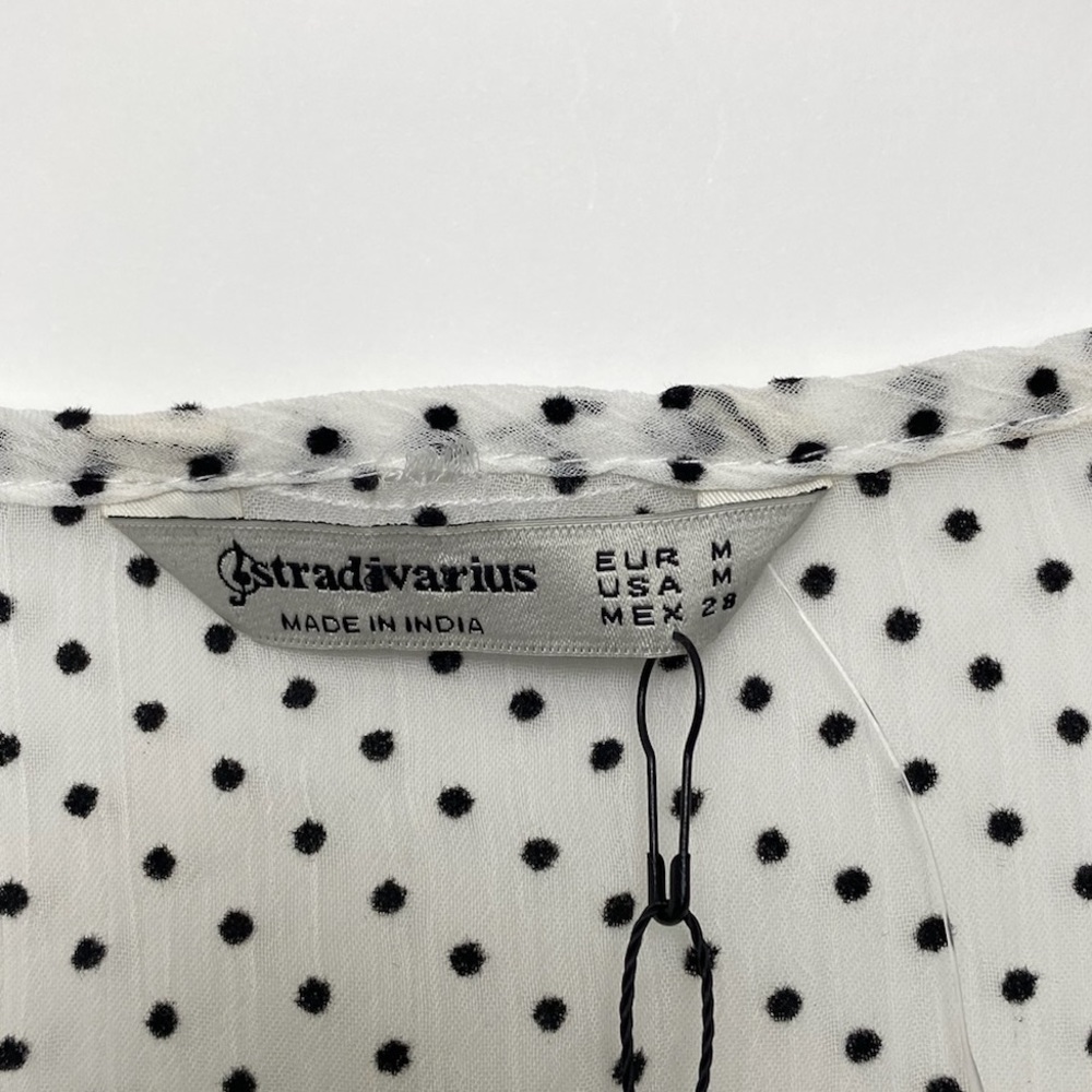 Sheer balletcore polka dot blouse - Picture 2 of 5